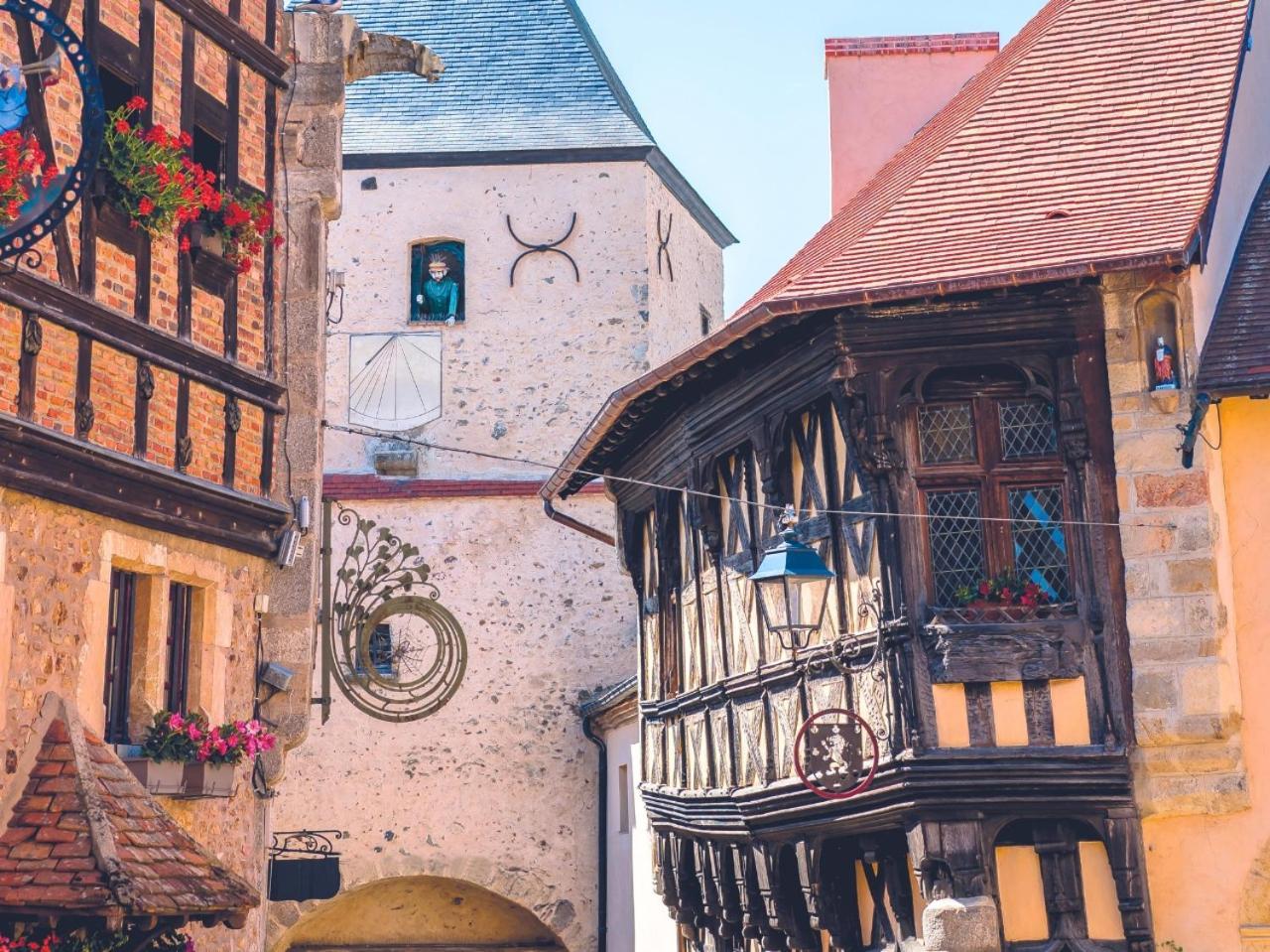 Grand Hotel De Bourbon-Lancy - Spa Et Restaurant - Logis Dış mekan fotoğraf